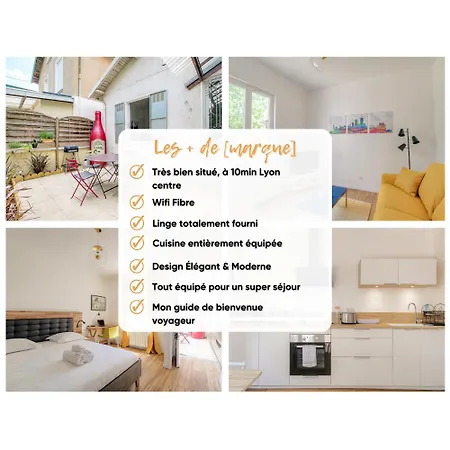 Maison Cosy Avec Terrasse A 15 Minutes De Lyon Et Wifi Rillieux-la-Pape Exterior photo