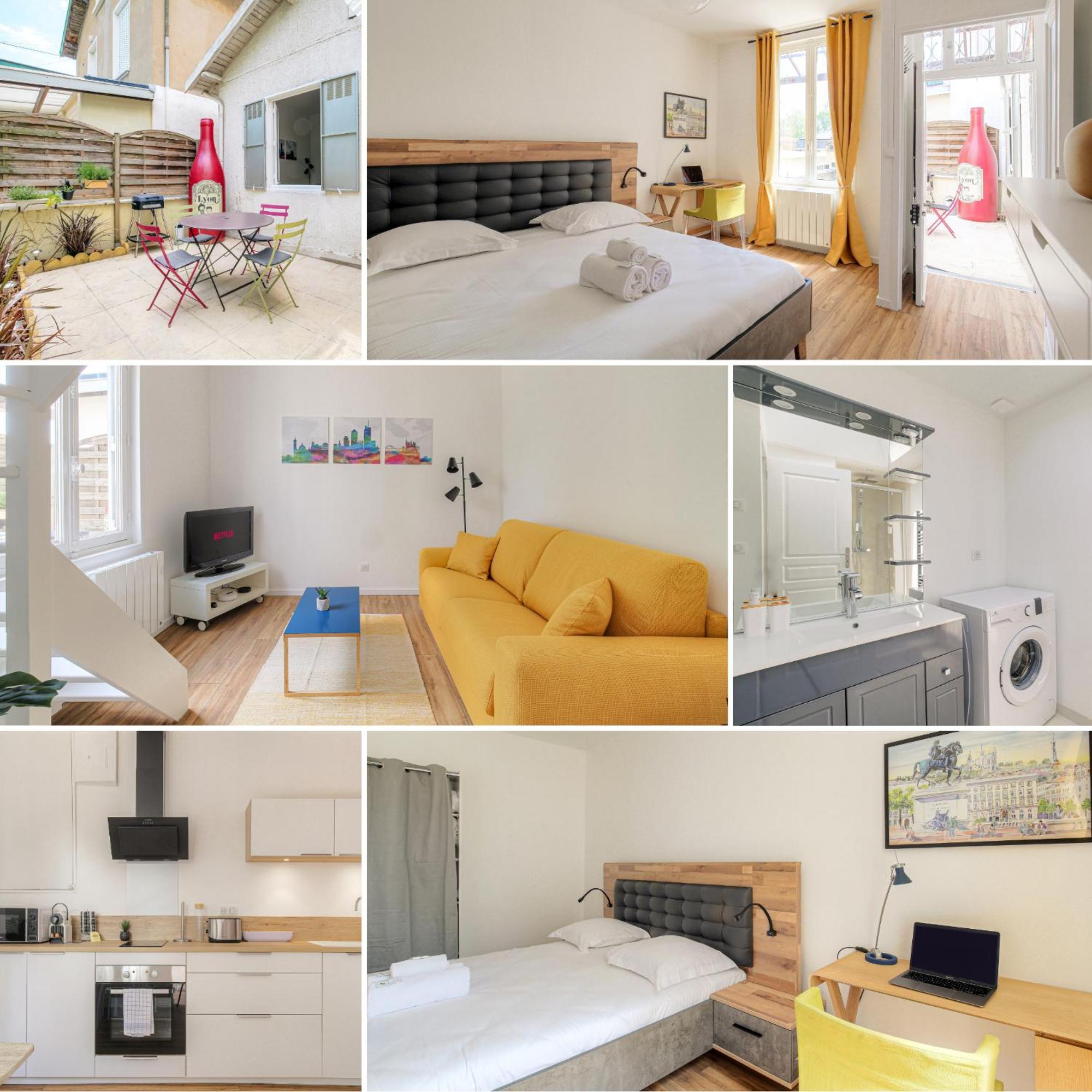 Maison Cosy Avec Terrasse A 15 Minutes De Lyon Et Wifi *